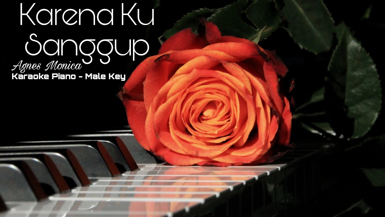 Karena Ku Sanggup - Agnes Monica [Karaoke Piano - Male Key]