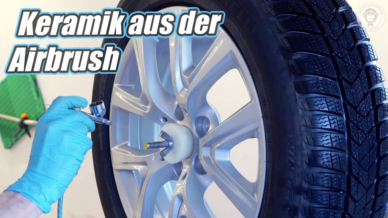 Keramikversiegelung mit der Airbrush | ServFaces Coat Rims |AUTOLACKAFFEN