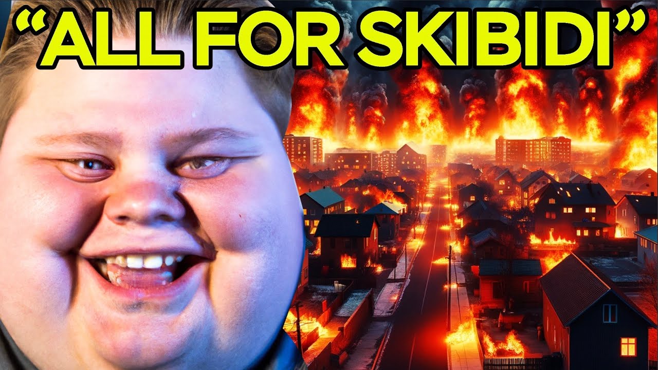skibidi toilet kid BURNS DOWN his neighborhood.. 💀