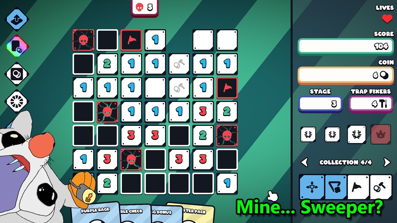 Roguelike Minesweeper be like | Infinity Sweeper