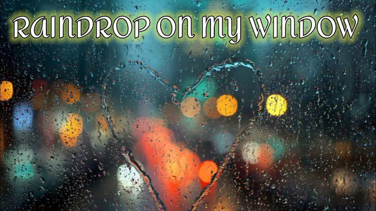 Raindrop on my window #1million #1millionviews #1tranding