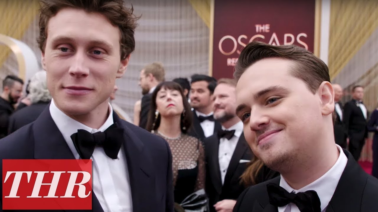 George MacKay & Dean Charles Chapman on Celebrating Pancake Day After The Oscars | THR