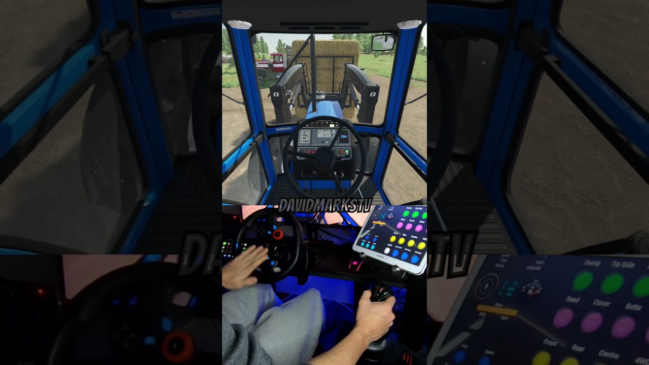 Ford Loading Bales