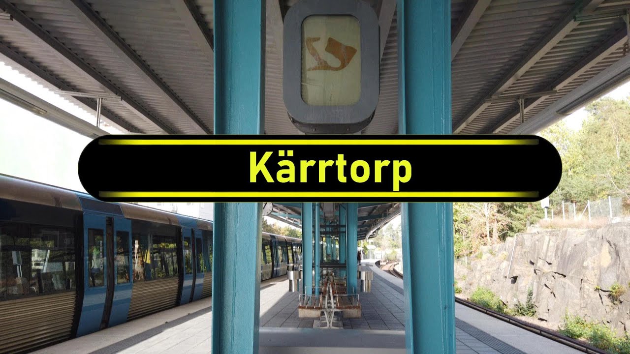 Metro | Tunnelbana Station Kärrtorp - Stockholm 🇸🇪 - Walkthrough 🚶