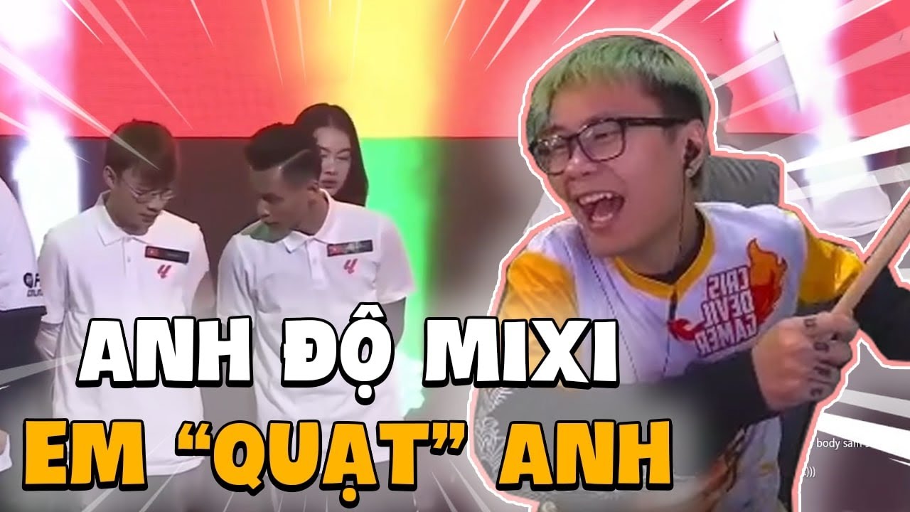 CẢM XÚC CỦA CỔ ĐỘNG VIÊN QUÁ KHÍCH KHI THEO DÕI ANH ĐỘ MIXI THI ĐẤU