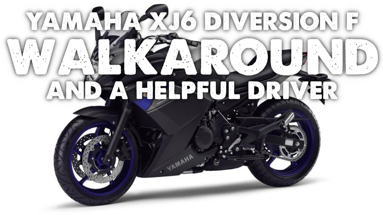 2. Yamaha XJ6 Diversion F Walkaround and a Helpful Driver | Yamaha XJ6F