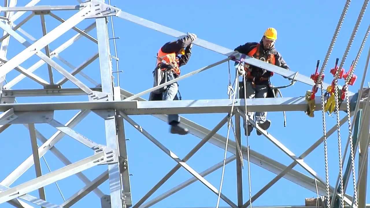 Svenska Kraftnät: Luftledning i stamnätet - så bygger vi