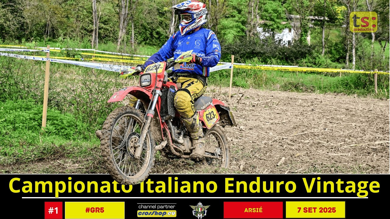 Arsiè Cross Test V° Campionato Italiano Enduro Vintage 2025 | Gr 5