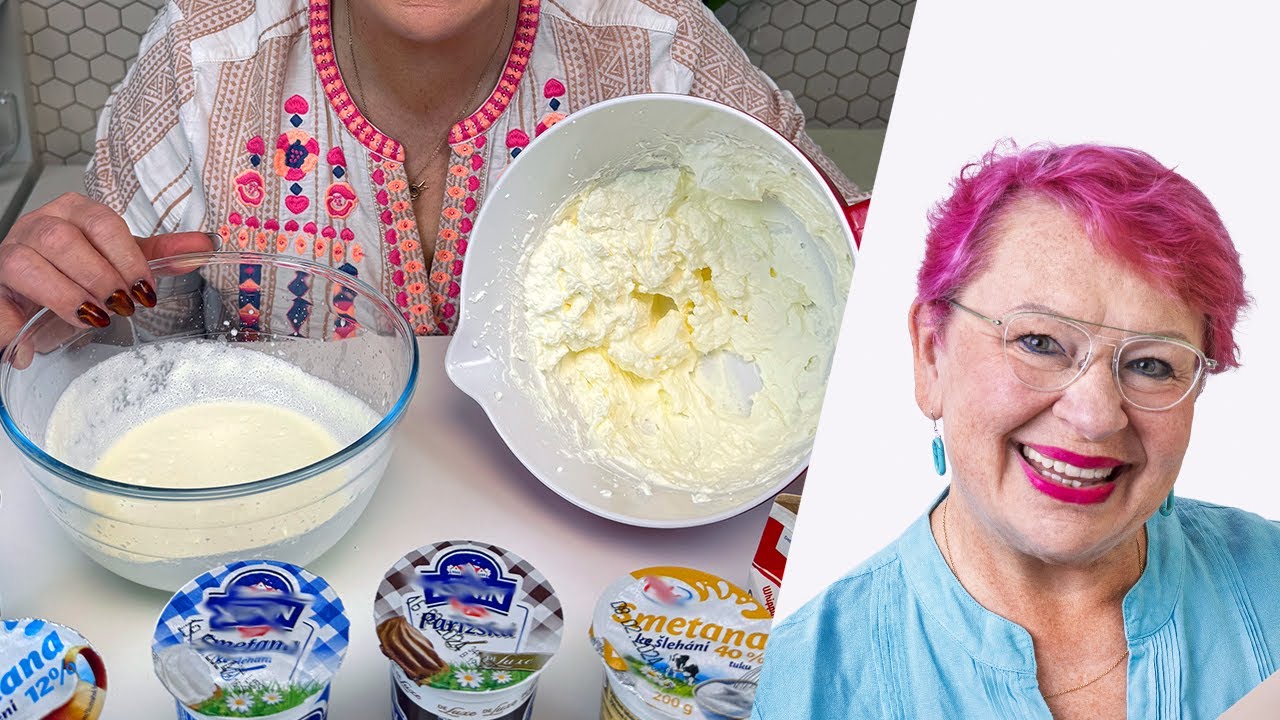 ŠLEHÁNÍ ŠLEHAČKY? ⭐️😱 Nejlepší smetana podle Mirky Slavíkové