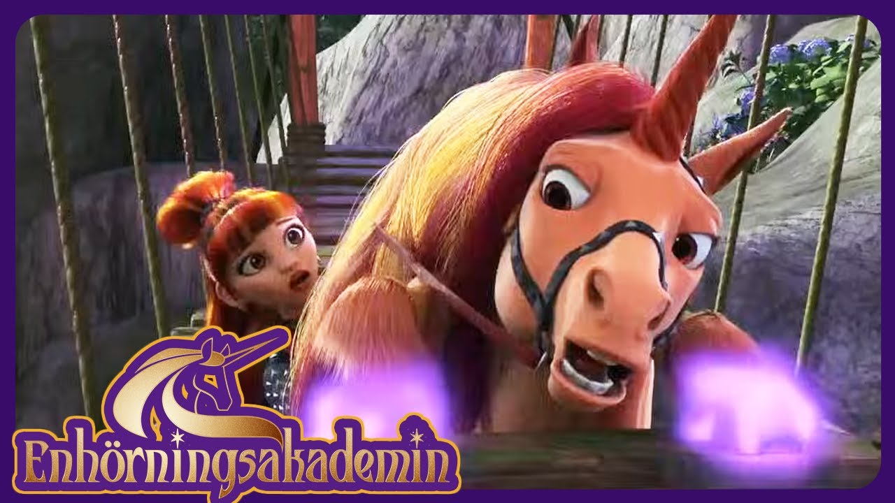 Kommer Valentina och Cinder att klara sig? | Unicorn Academy Svenska | Tecknad film f&ouml;r barn