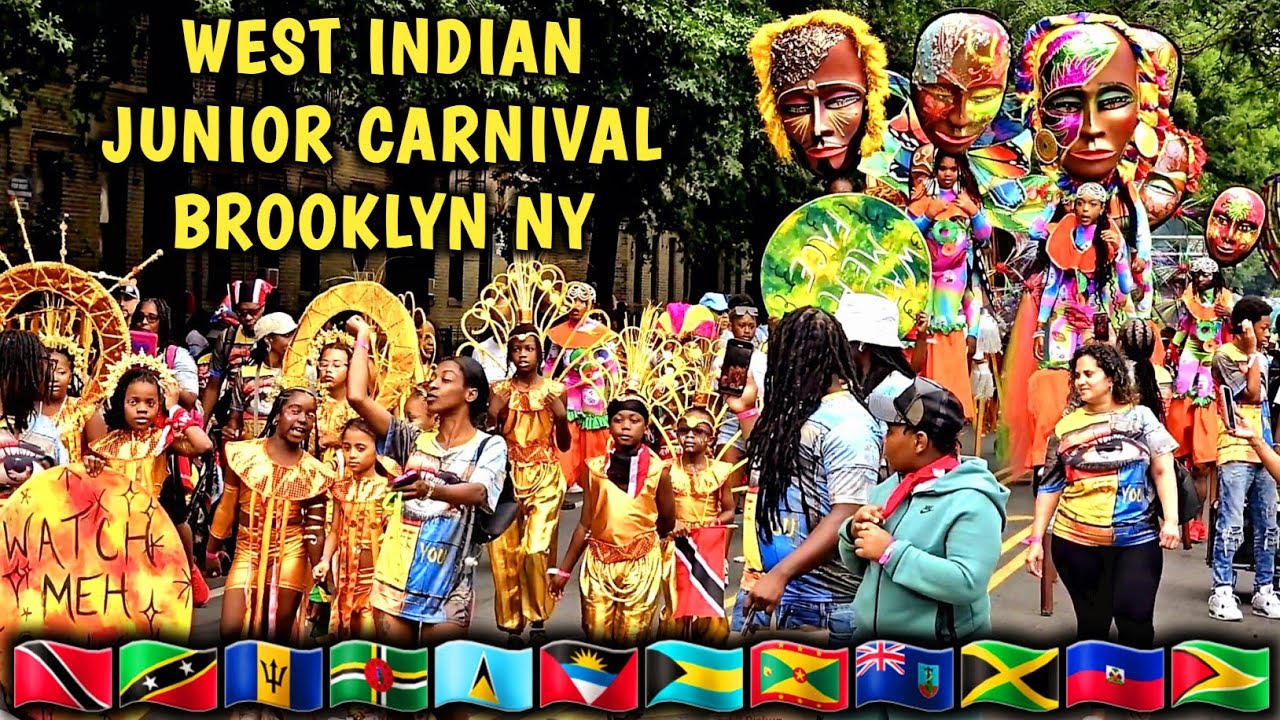 WEST INDIAN JUNIOR CARNIVAL Parade Brooklyn, New York