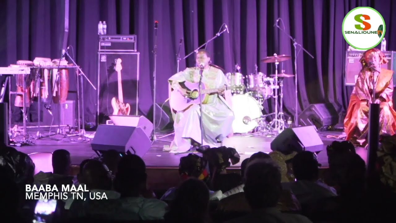 Concert Baba Maal à Memphis TN, USA