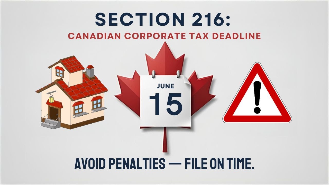 Section 216 Filing Explained &mdash; Which Canadian Corporations Must File Tax Returns?