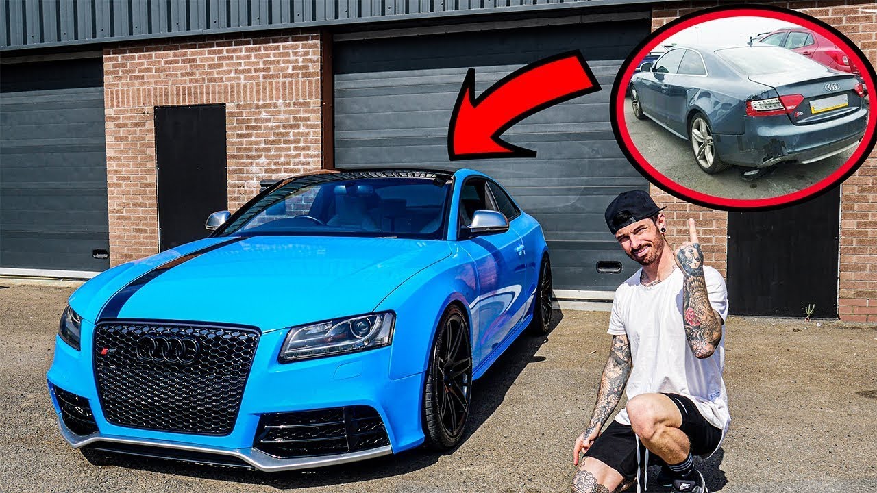 RENOVANDO UN AUDI S5 EN 10 MINUTOS