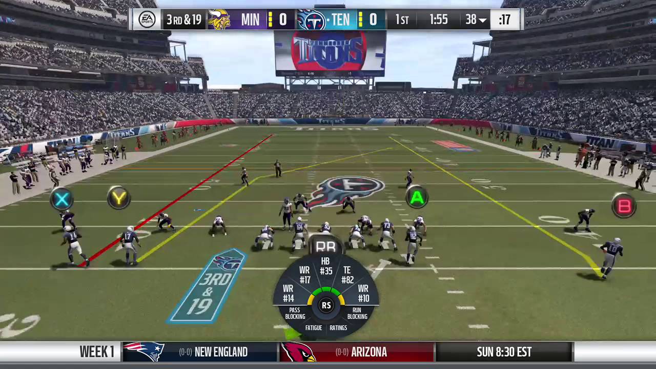 Madden NFL 17 Play action glitch/bug