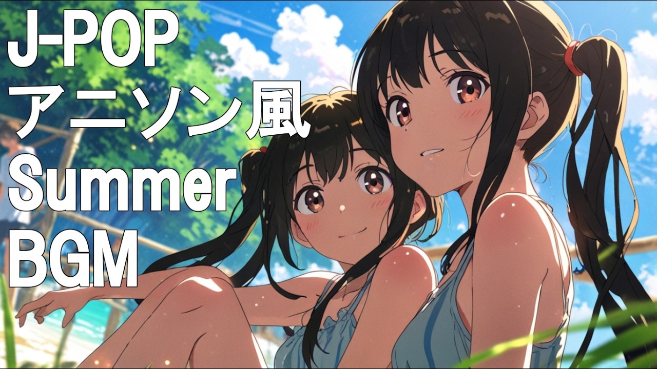 Lofi Anison BGM - 【最強の夏Lofi】J-POP/アニソン風BGM | 爽快な2時間ループ
