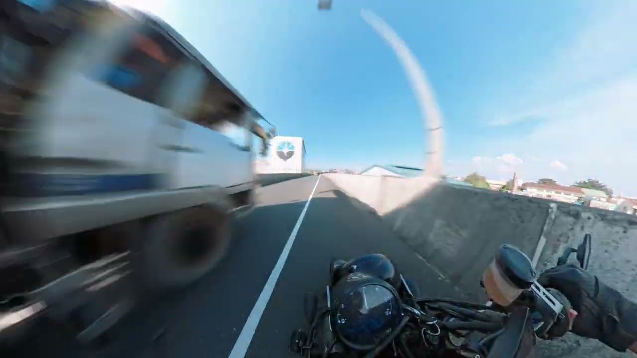 Inline-4 Sound! Yamaha XJR400 Ride to Malabon via NLEX Connector