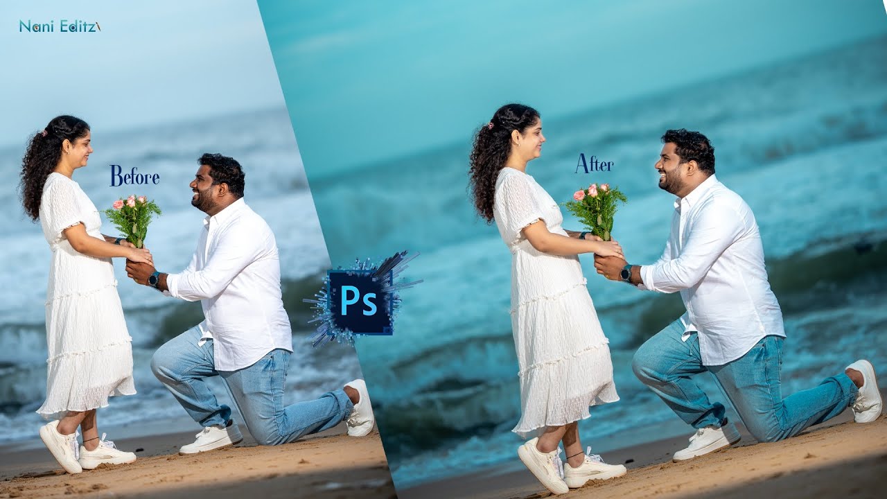 Pre-wedding photo editing and photo Retouching 