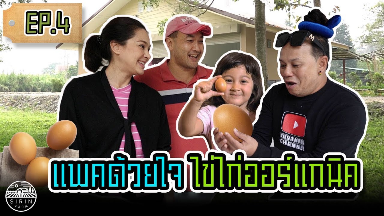 แพคด้วยใจ ไข่ไก่ออร์แกนิค - Organic Free Range Eggs - Sirin Farm (EP. 4)