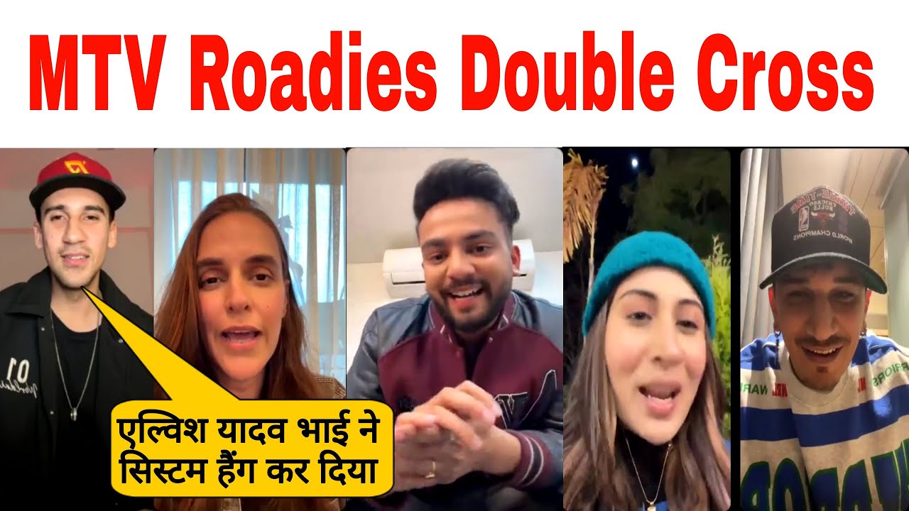 MTV Roadies Double Cross se Pehle Double Dhamaka Prince Narula, Ranvijay, Neha Dhupiya, Elvish Yadav