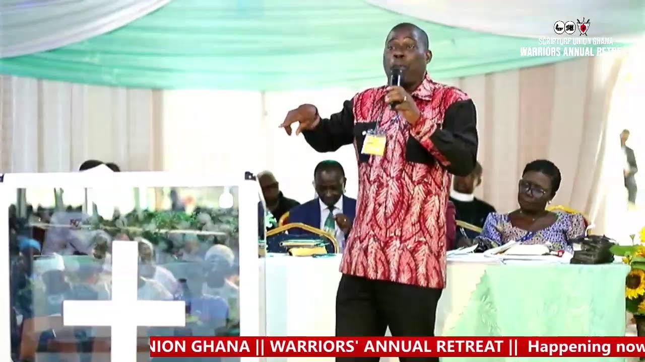 🔴LIVE || SCRIPTURE UNION GHANA || WARRIORS' ANNUAL RETREAT || SU RETREAT CENTRE(JORDAN, SEKO) DAY3