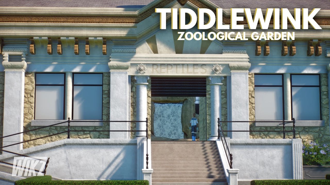 Reptile House & Penguins - Tiddlewink Zoo - w/ Troopermatthew & Floss - Episode 2 - Planet Zoo