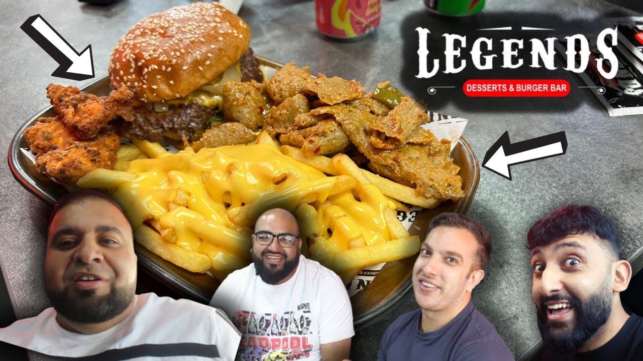 EPIC FOODIE COLLAB AT LEGENDS MANCHESTER! FT HEYMAN, MR MUNCHBOX & MUZZY OFFICIAL!