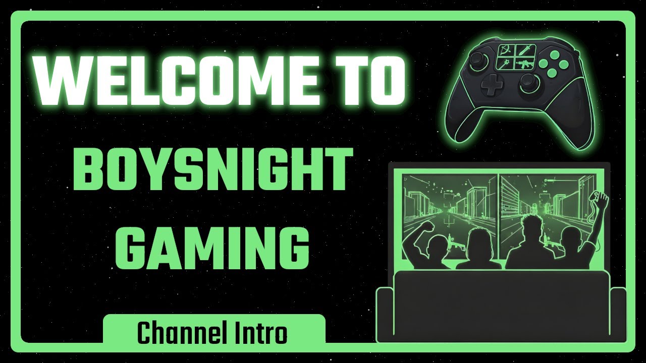 FINALLY Easy Split-Screen on PC! | BoysNight Gaming Channel Intro