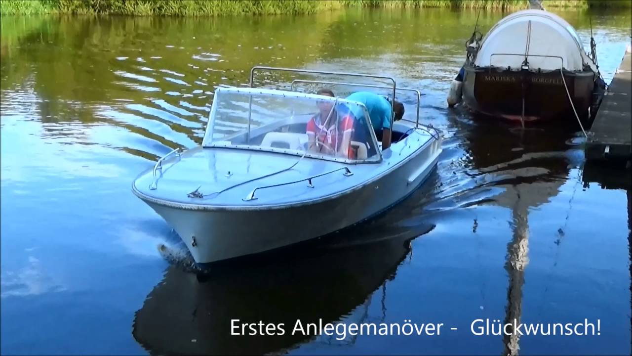 Die Wümme - eine neue Heimat für das Sportboot mit CREE Elektroaußenborder