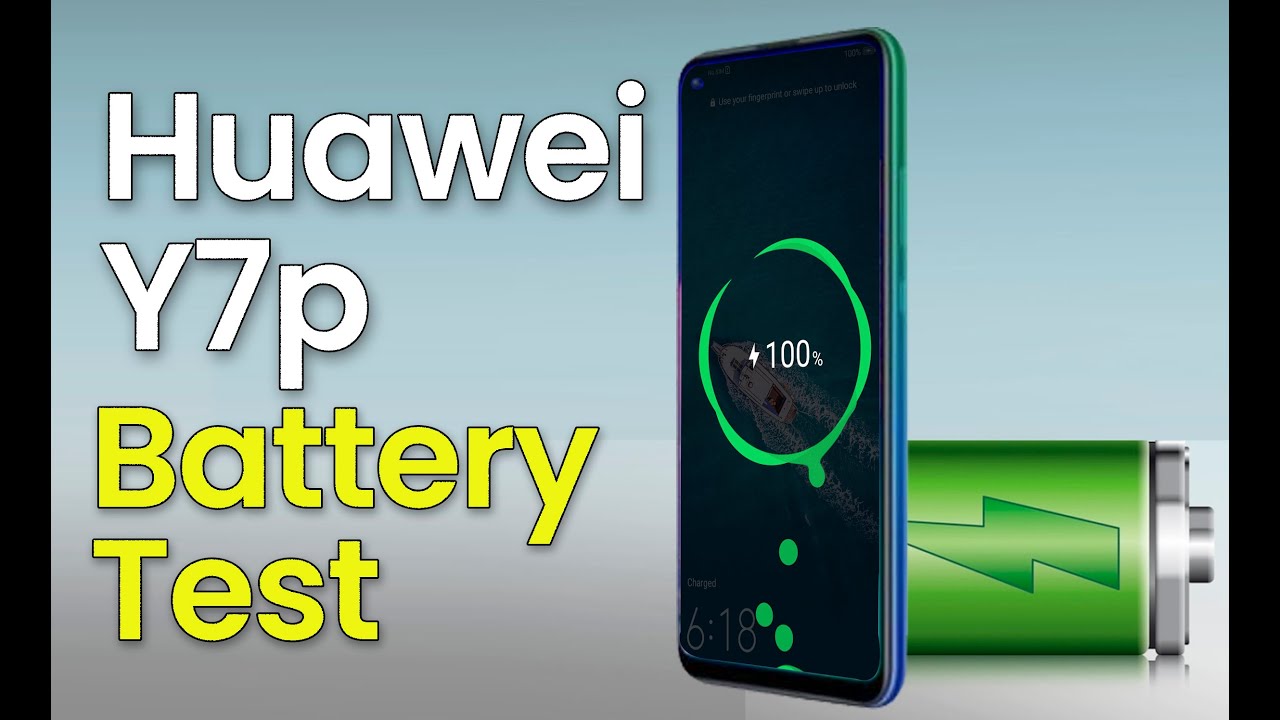 Huawei Y7p Battery Charging & Drain Test | Battery Saving Tips