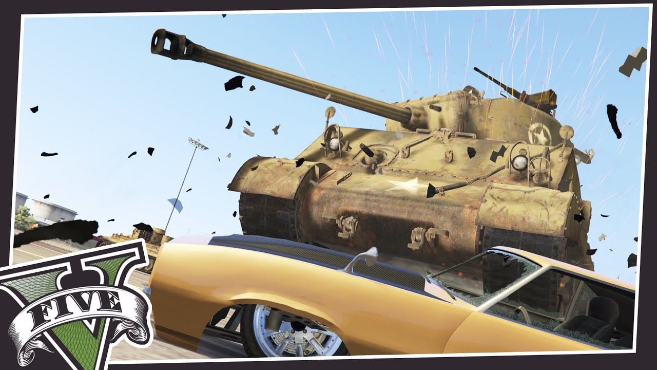 WWII TANK DESTRUCTION!