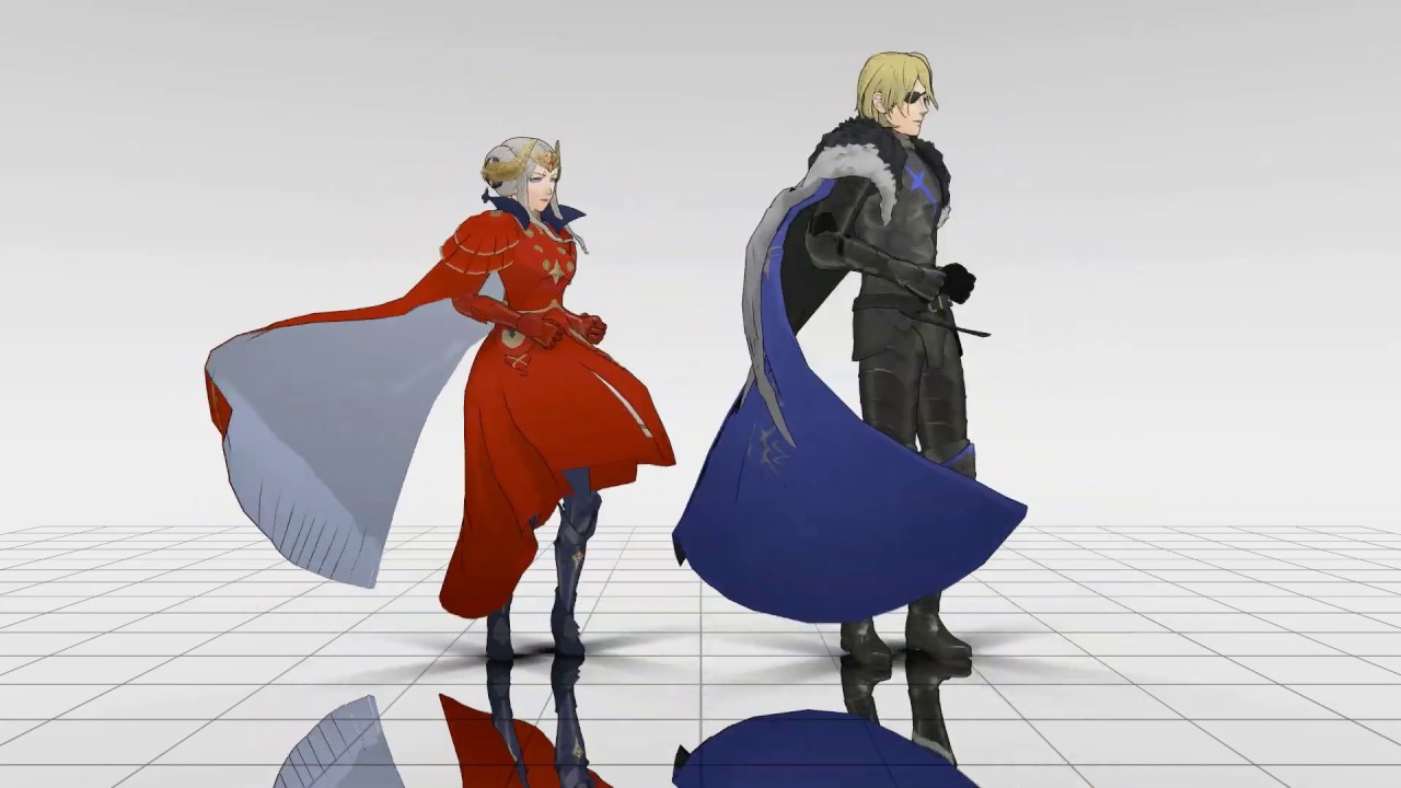 Hi-Fi Raver - MMD Cover (Dimitri and Edelgard )
