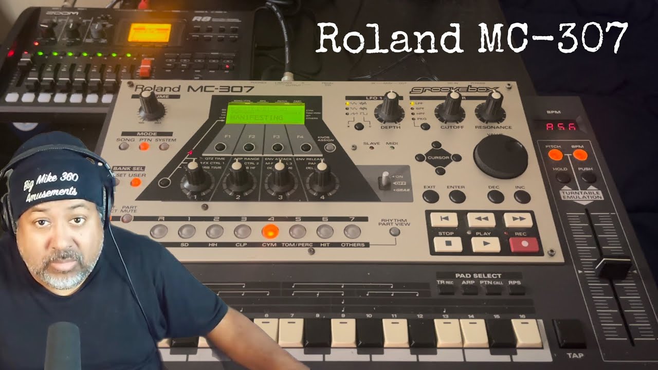 Roland MC-307 Groovebox, возвращающий столько воспоминаний
