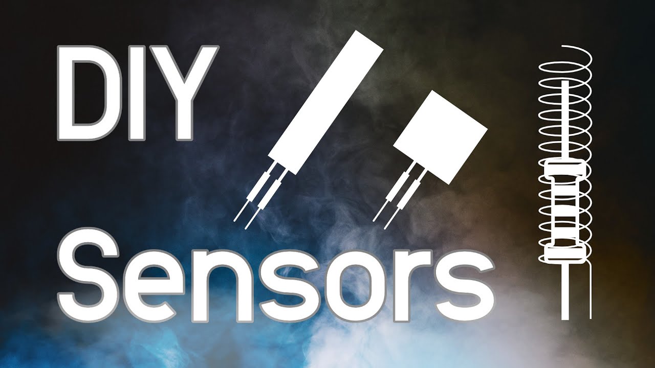 DIY Sensors - Build your own Flex sensor, Pressure sensor and Vibration sensor