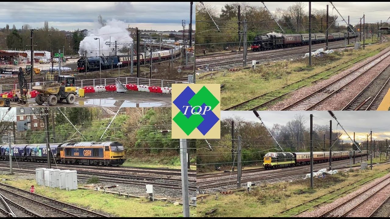 TQP Railway Vlog 21 (Railtours and Freight around York)