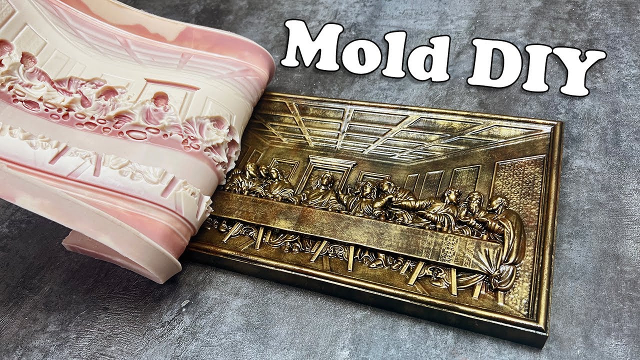 Crafting of the Last Supper: 3D printing, silicone modeling and plaster casting Adventure!