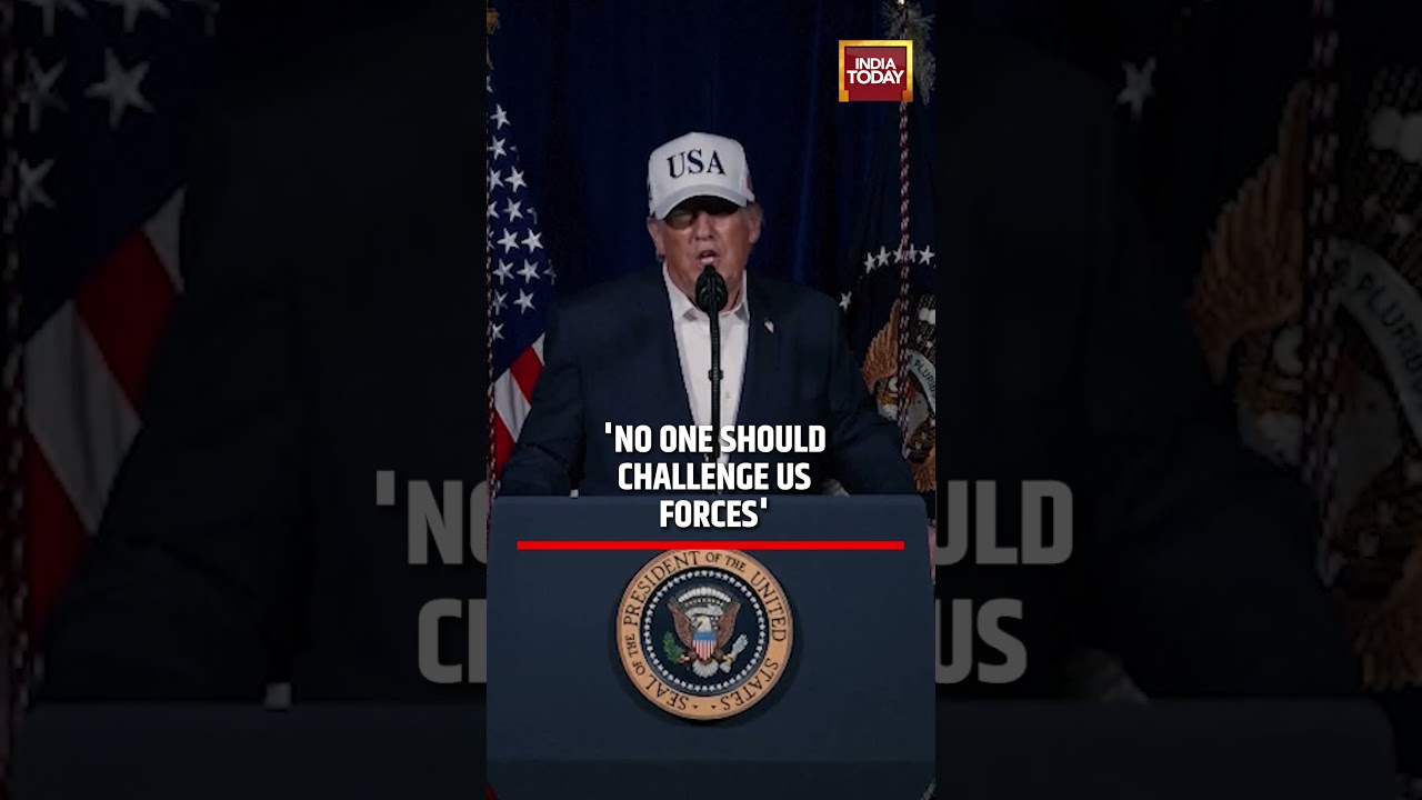 Trump's Direct Warning to the World: No One Should Challenge US Forces | #shorts #trump
