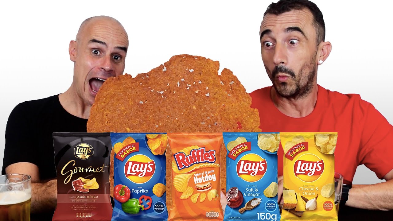 ¡Mezclé TODAS las Bolsas para Hacer una Patata CHIP GIGANTE! 🥔🤯