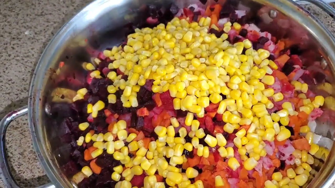 Men kijan pou prepare Salade Russe byen gou