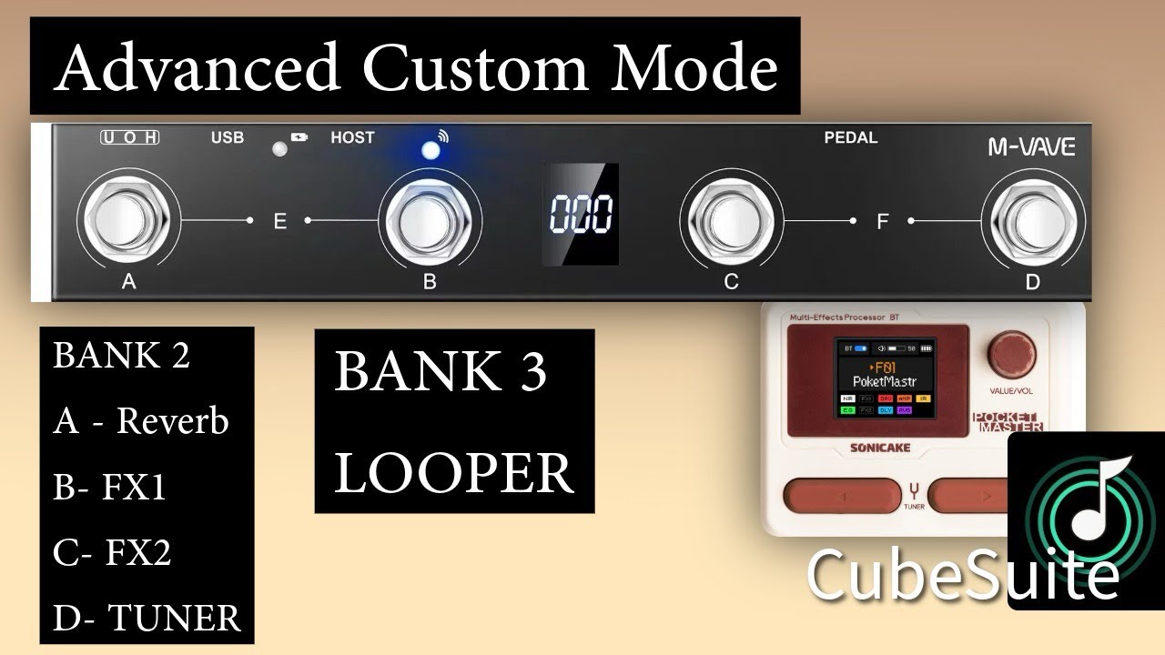 SONICAKE POCKET MASTER + MVAVE CHOCOLATE (PLUS) | Advanced Custom Mode #mvave #sonicake 