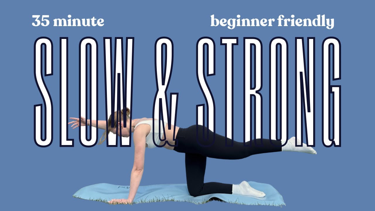 35-Minute Beginner Pilates Slow Flow | Full Body Foundations