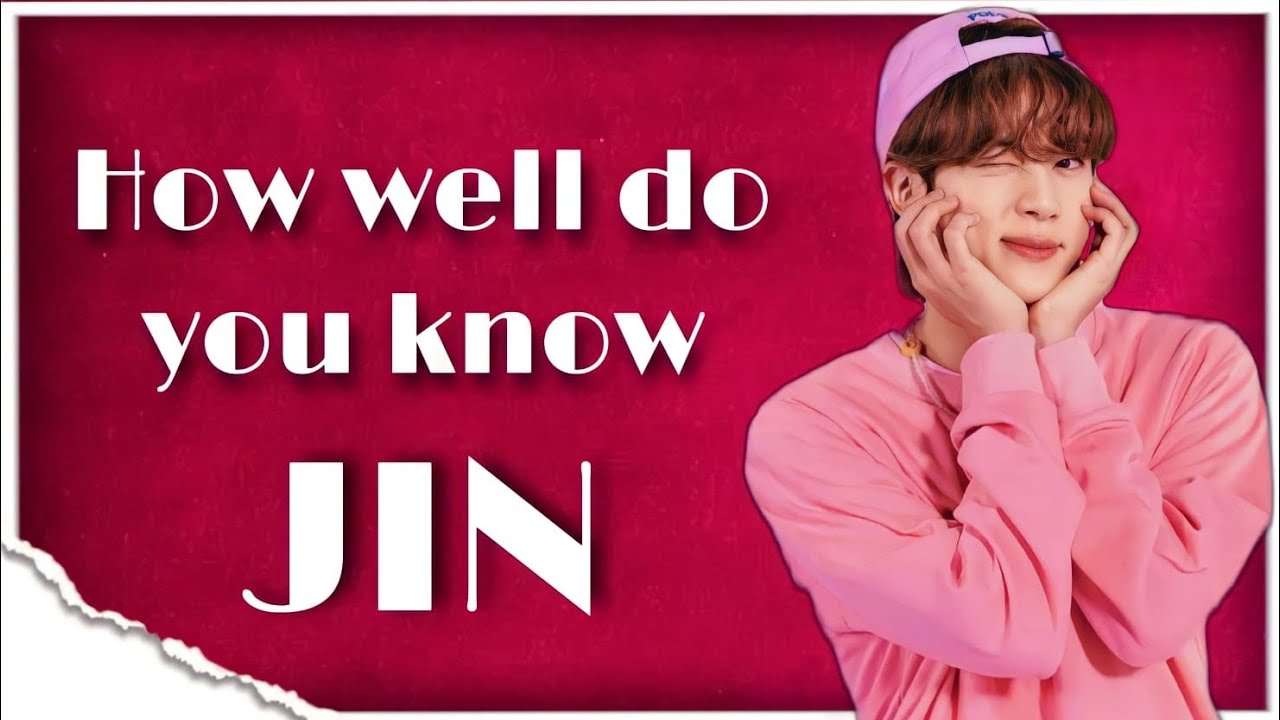 BTS JIN QUIZ | How well do you know Jin