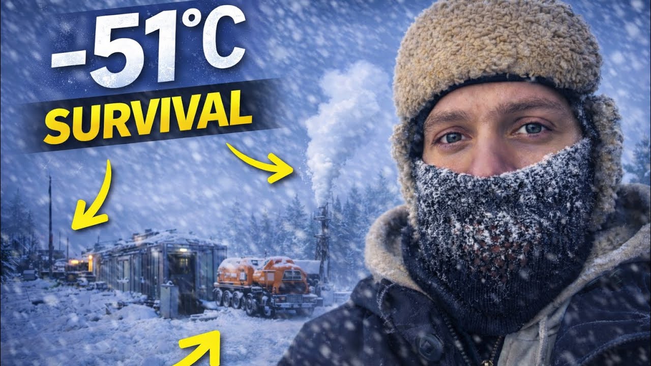How We Live in the World's Coldest in Siberia at –50°C | Real Life in Extreme Cold , Russia #russia