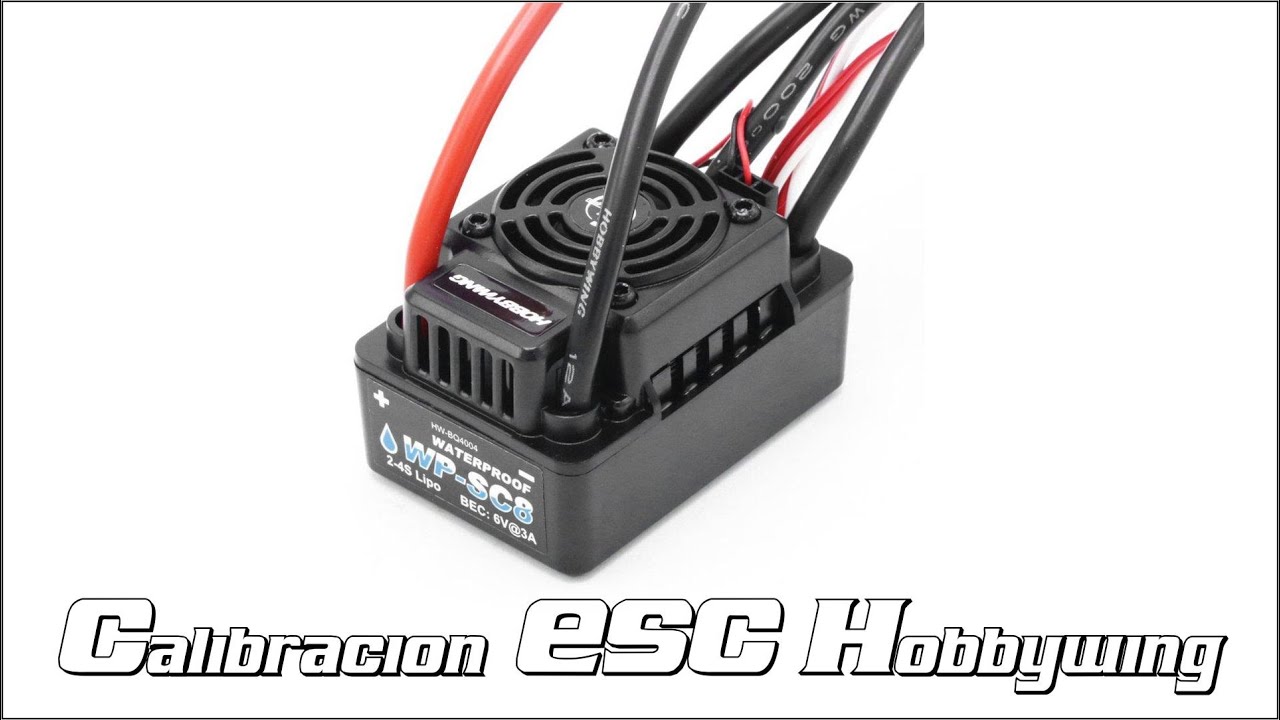 Como Calibrar ESC Hobbywing Con La Emisora; Super Facil....