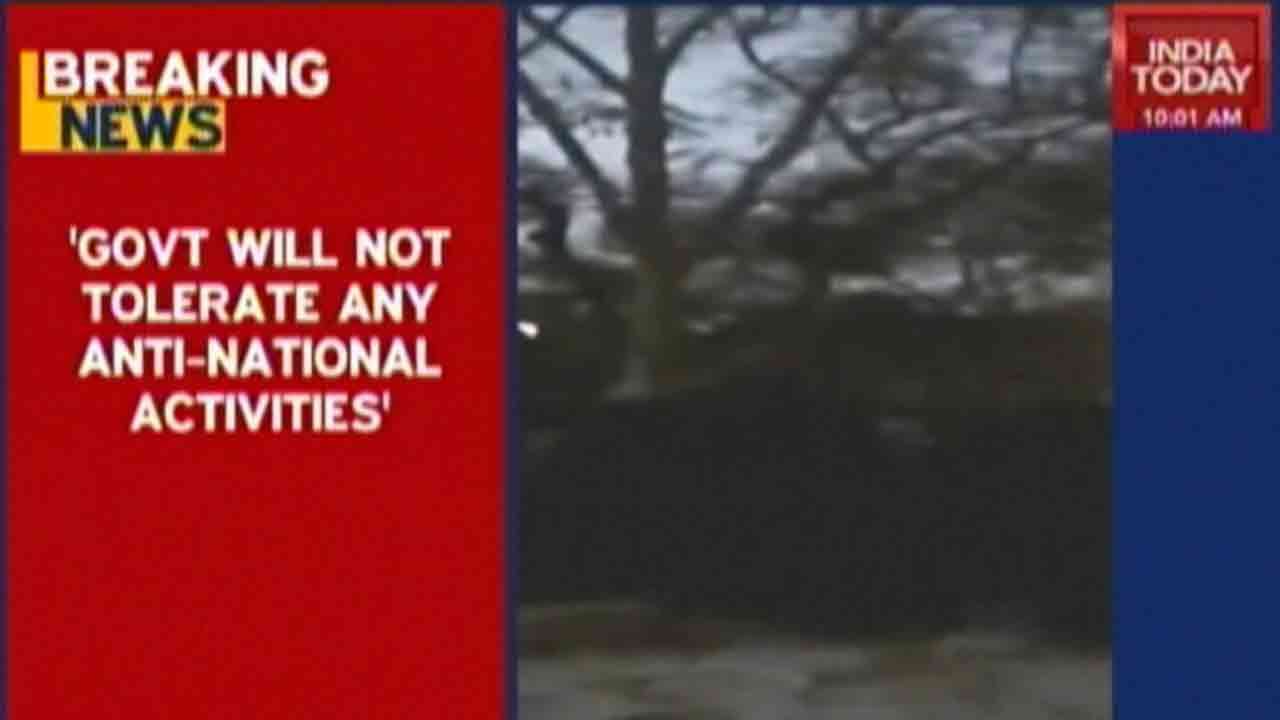 Home Minister Slams Anti-National Activities In JNU