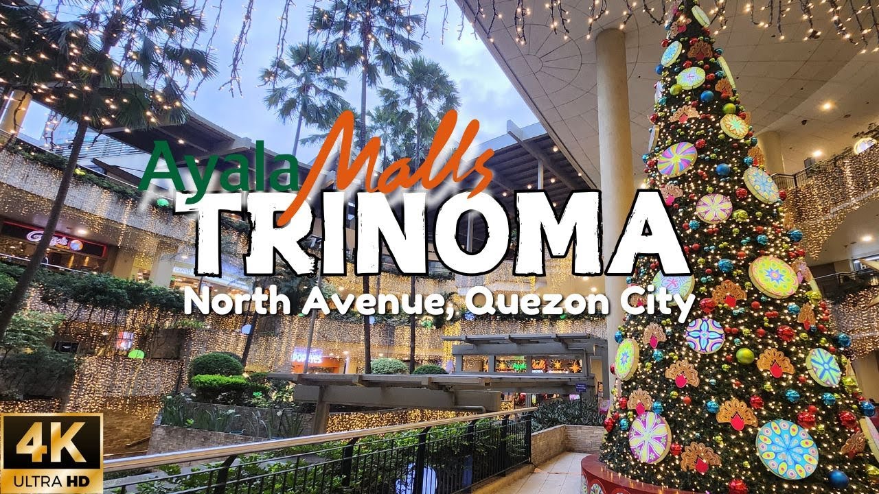 [4K] AYALA MALLS TRINOMA: Updated Walking Tour | Philippines 2025