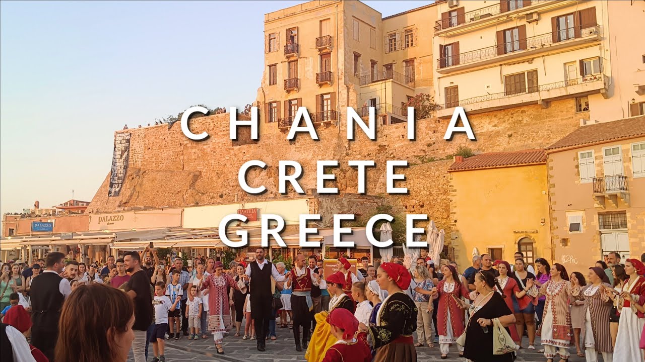 CHANIA Crete Greece 9th July 2024 Walking Tour