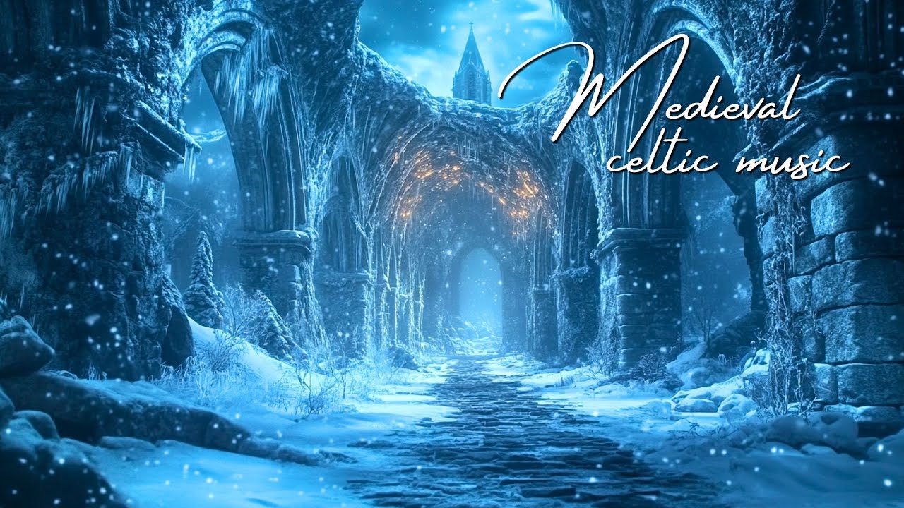 DND Adventure Music 🐉 Frozen Cathedral | Medieval Celtic Instrumental Ambience
