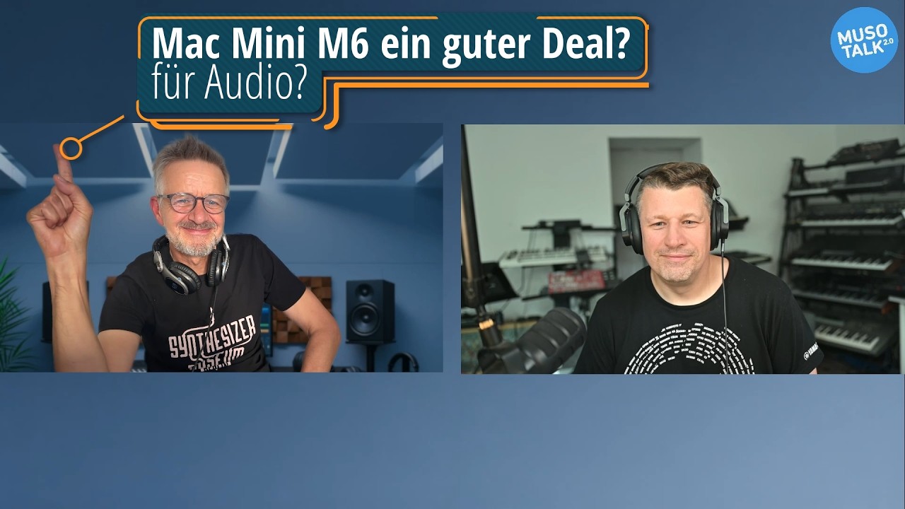Mac Mini M6 oder Mac Studio M5 Ultra? Welche Apple-Konfiguration f&uuml;r Musiker wirklich Sinn macht