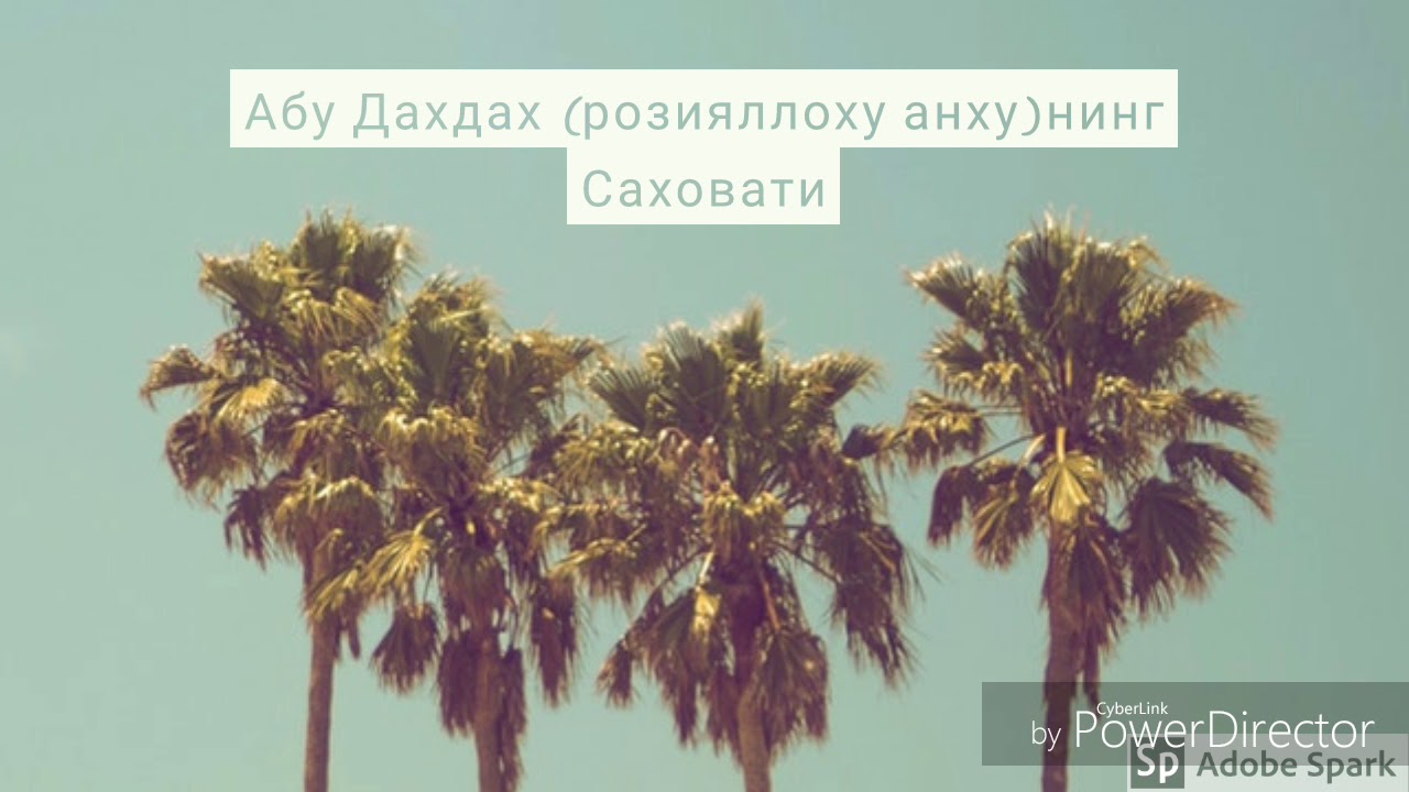 Абу Дахдах (розияллоху анху) нинг Саховати || Абдуллох Зуфар